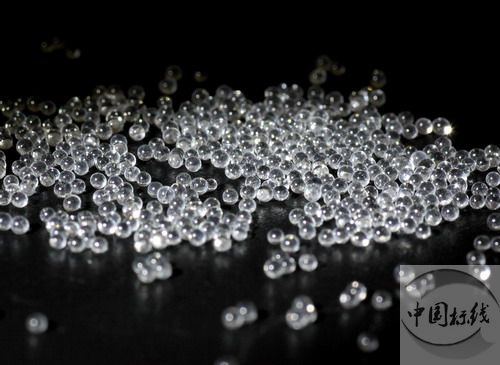 反光玻璃微珠粒料特写